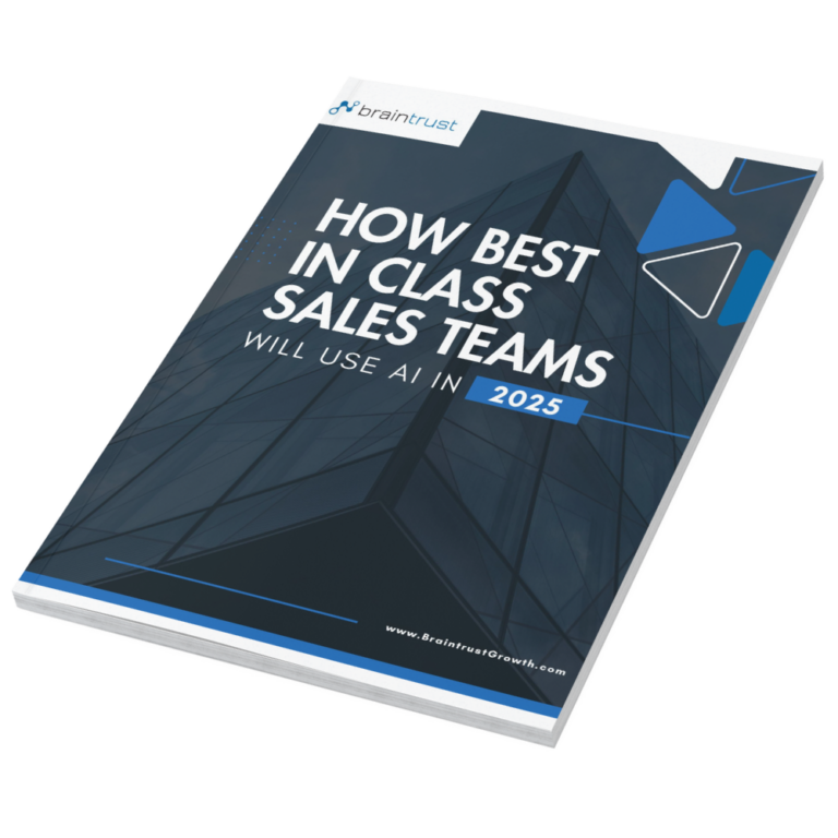 How Best In Class Sales Teams Will Use AI In 2025