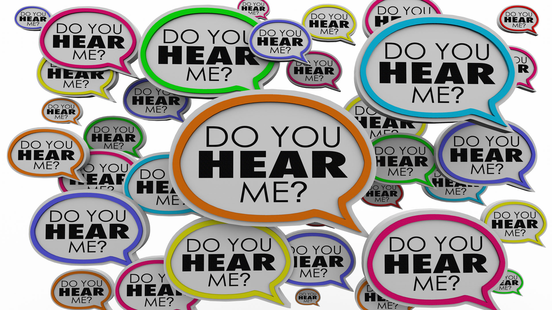 listening vs hearing cartoon
