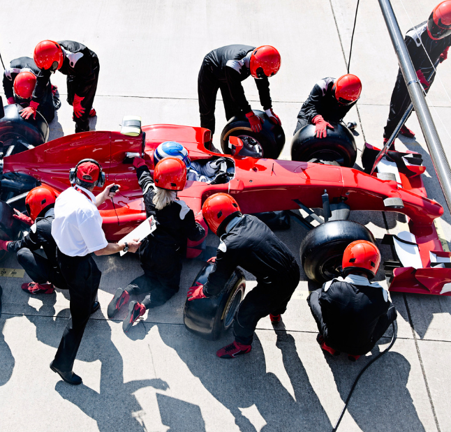 Sales leader in a strategic conversation