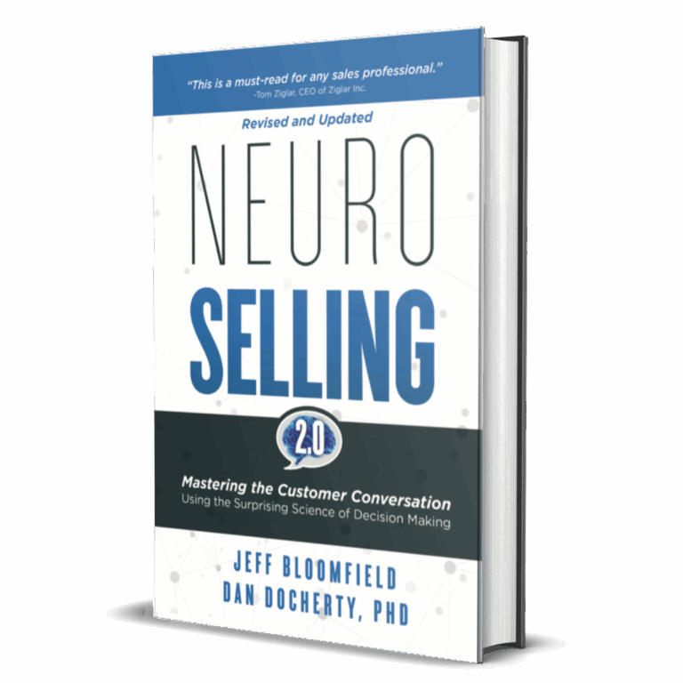NeuroSelling 2.0 The Book By Jeff Bloomfield