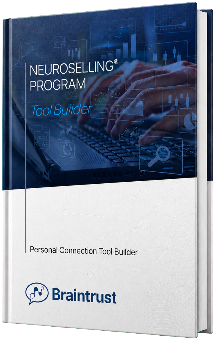 NeuroSelling Personal Connection Why Story Toolbuilder cover